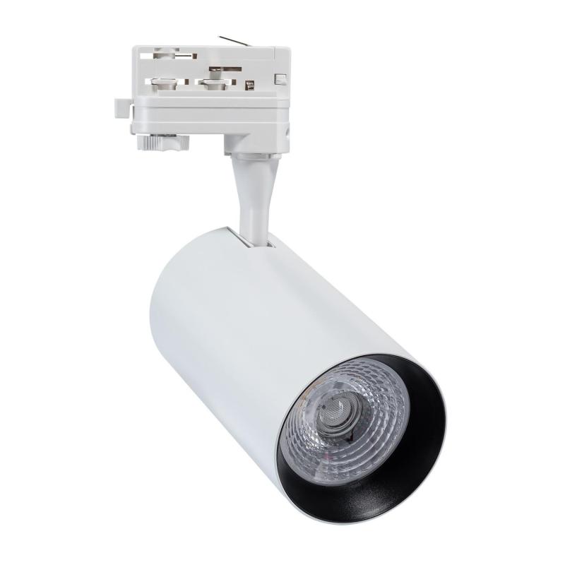 Foco Carril LED Trifásico 30W Vulcan Blanco