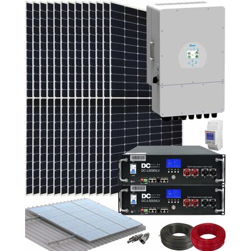 Kit Panel Solar Híbrido con Inversor Deye 10000W