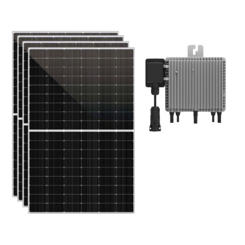 Kit Placa Solar Balcón 1720W con Microinversor DEYE 1000W