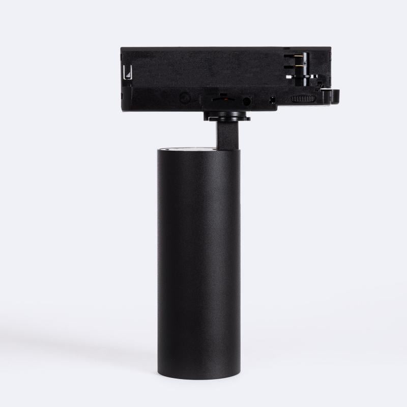 Foco Carril LED Trifásico 20W Carlo Negro