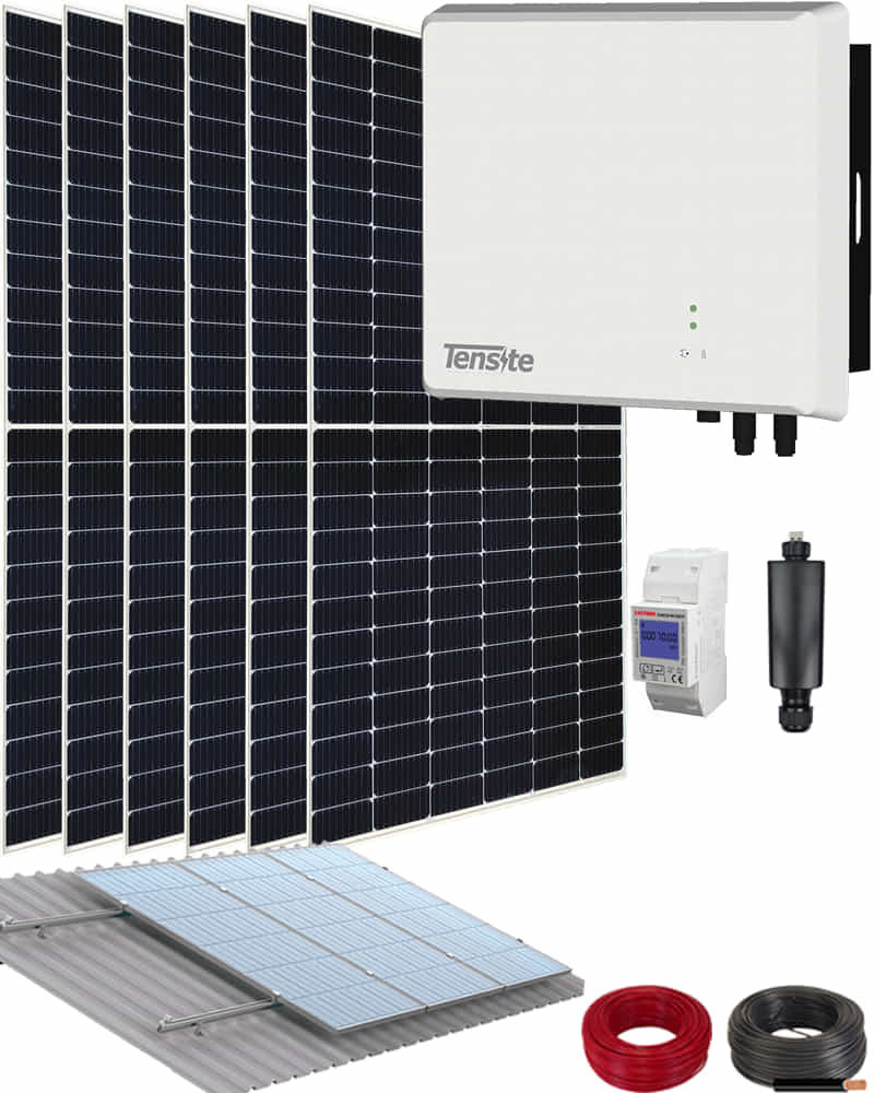 Kit Solar Autoconsumo 3000W Tensite