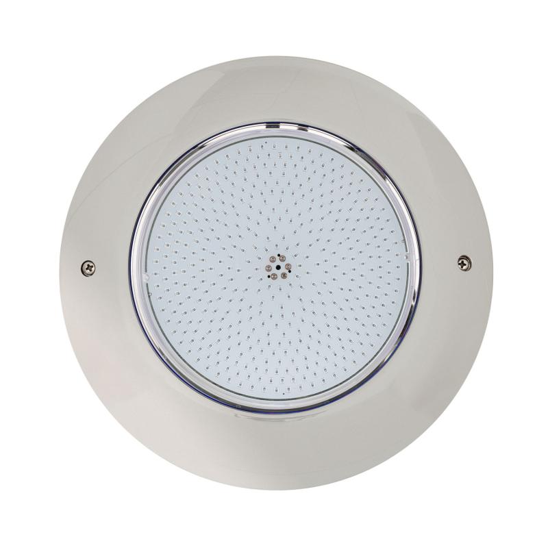 Foco Piscina Superficie LED RGB Sumergible 12V AC IP68 Acero Inoxidable 35W