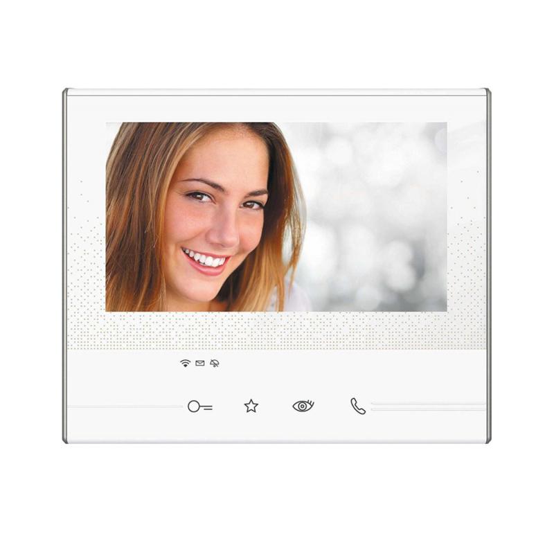 Kit Videoportero 1 Vivienda 2 Hilos con Placa SFERA NEW y Monitor CLASSE 300 X13E TEGUI 376171