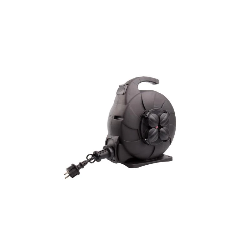 Carrete de Cable Rebobinado Automático 15m IP44