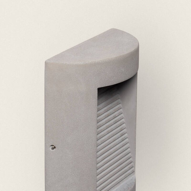 Aplique de Pared Exterior LED Regulable 16W Cemento Zalix