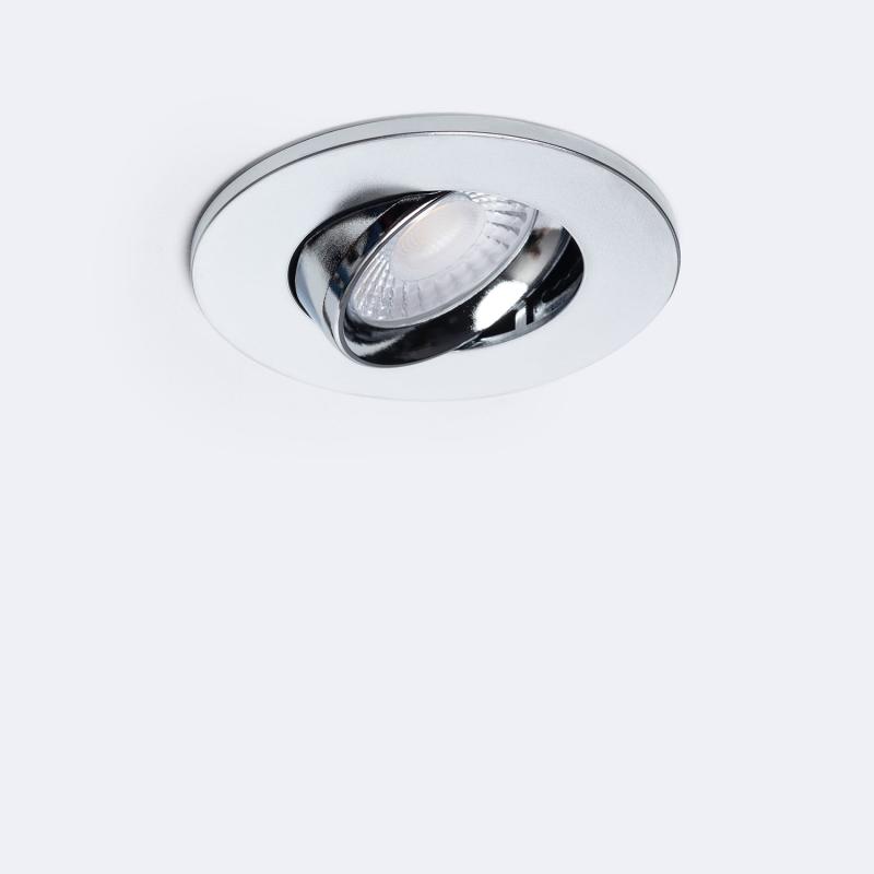 Foco Downlight LED 5-8W Ignífugo Circular Regulable IP65 Corte Ø 65 mm Solid Design Ajustable