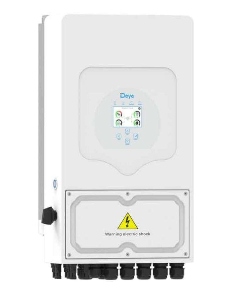 Kit Aerotermia con Placas Solares Deye 6kW con bomba de calor Domusa Monobloc 6kW y baterías de litio 15kWh