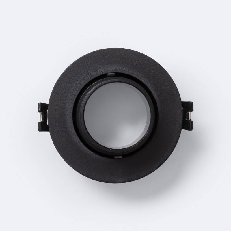 Aro Downlight Circular Basculante Bajo UGR para Bombilla LED GU10 / GU5.3 Corte Ø75 mm Suefix