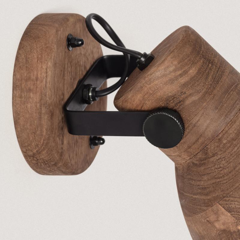 Aplique de Pared Madera Dallas ILUZZIA