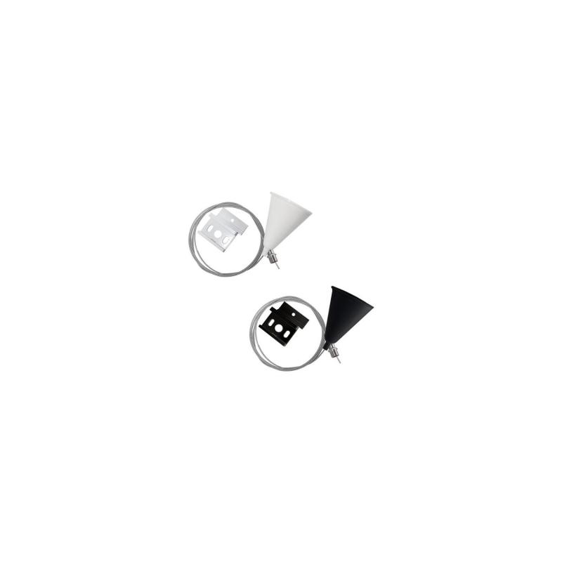 Kit de Suspensión para Carril Monofásico Aluminio
