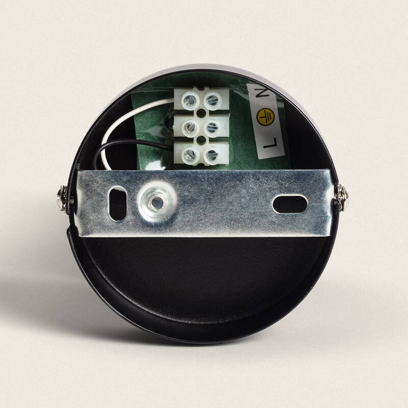 Lámpara de Techo Orientable Metal 1 Foco Albus Black