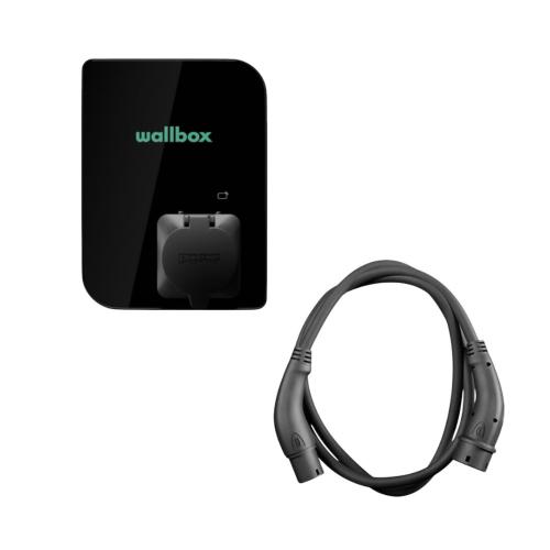 Pack Cargador Coche Eléctrico Wallbox Copper SB 22kW con Cable de Carga Wallbox 7m