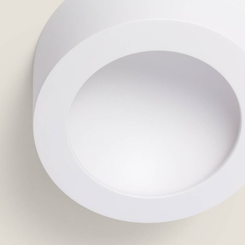 Plafón LED 24W Circular Aluminio Luz Indirecta Ø175 mm Tokkai
