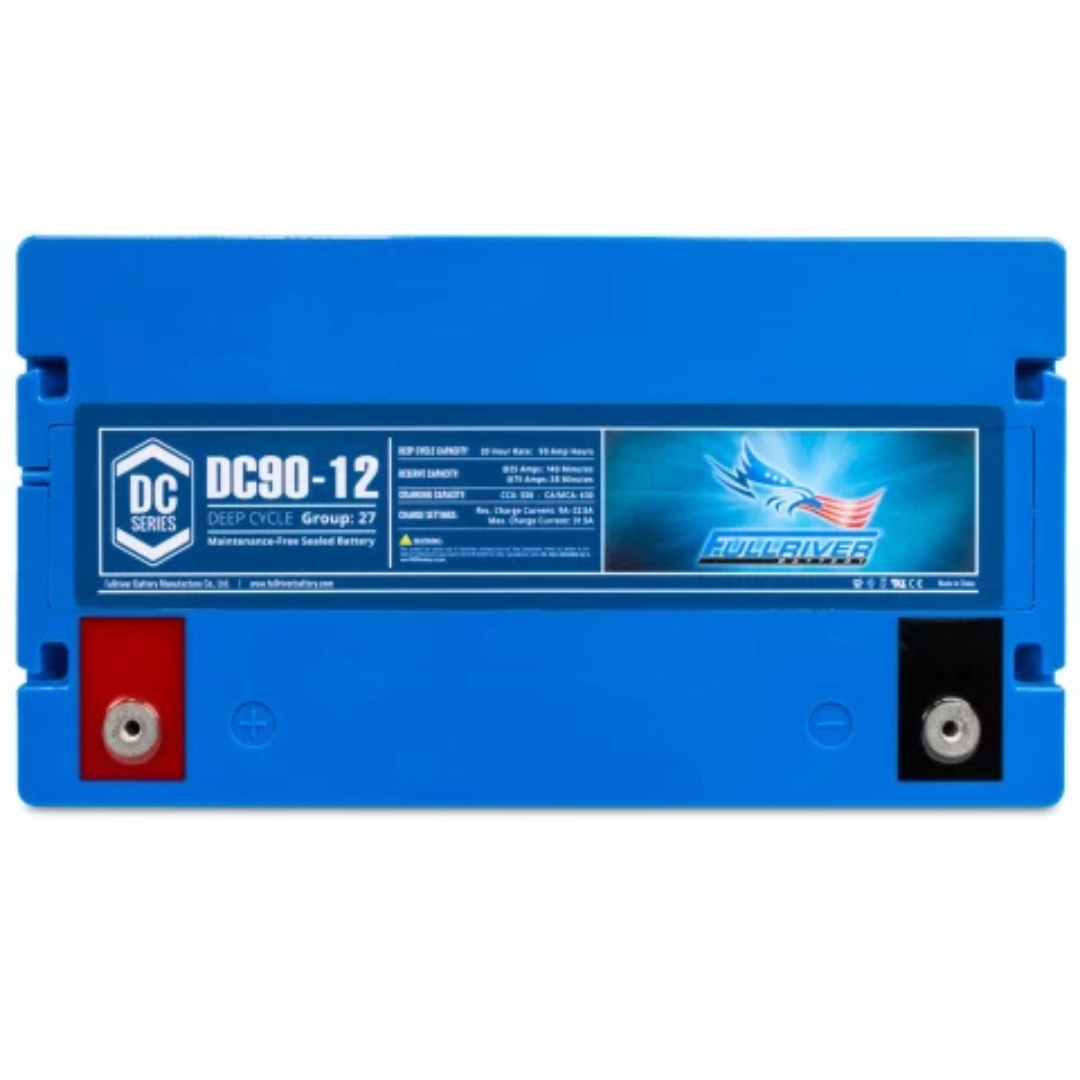 Batería AGM 90Ah Solar 12V C20 Monobloc Fullriver DC90-12