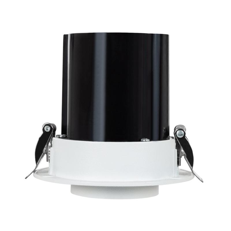 Foco Downlight LED 12W Circular Extraíble LIFUD Corte Ø 75 mm
