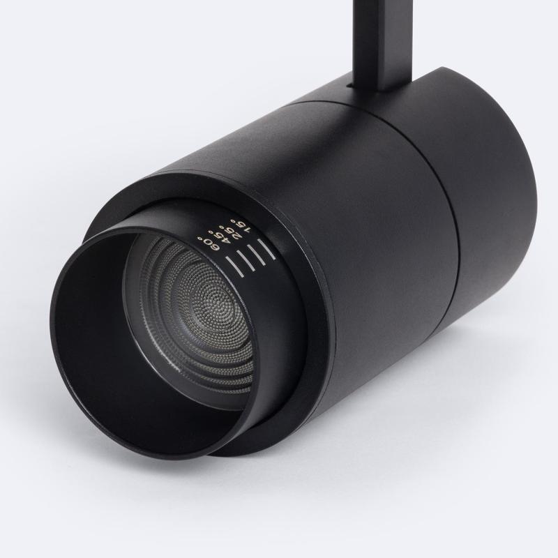 Foco Carril LED Trifásico 10W Regulable CCT Seleccionable Pulyx Multiángulo 15-60º