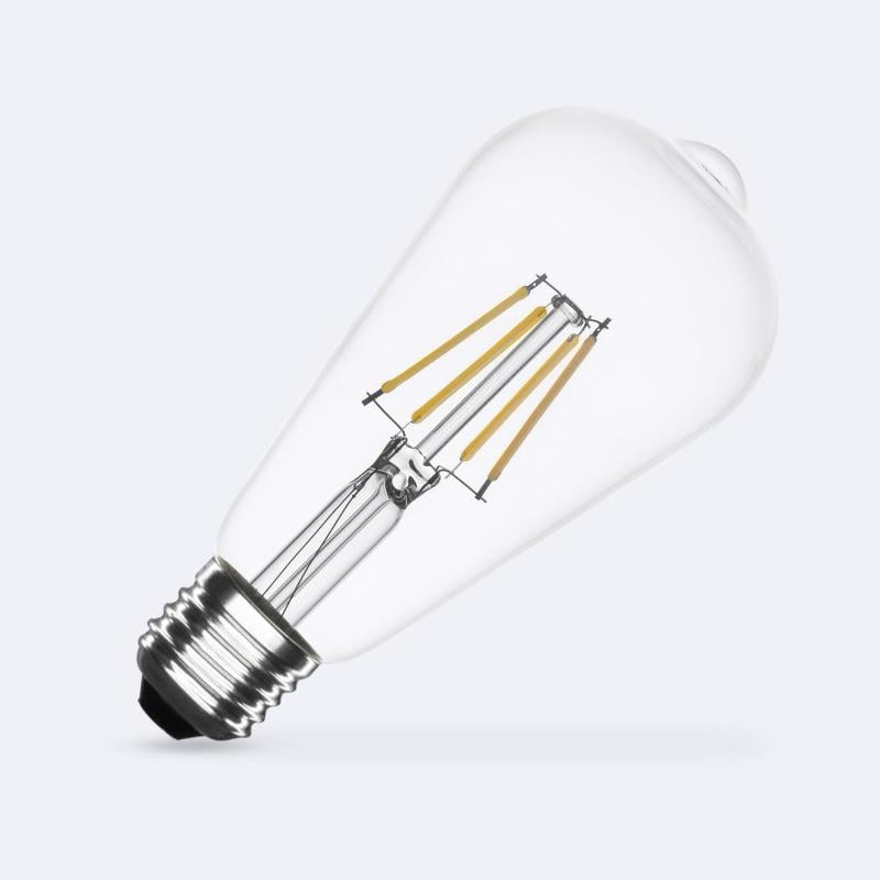 Bombilla Filamento LED E27 6W 720 lm ST64