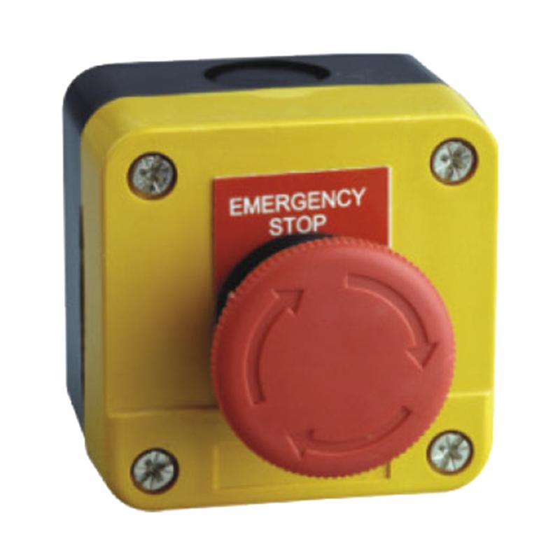 Caja de Superficie con Pulsador de Paro de Emergencia MAXGE Ø40mm