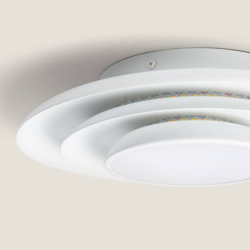Plafón LED 20W Circular Metal Ø300 mm CCT Seleccionable Handen Telmor