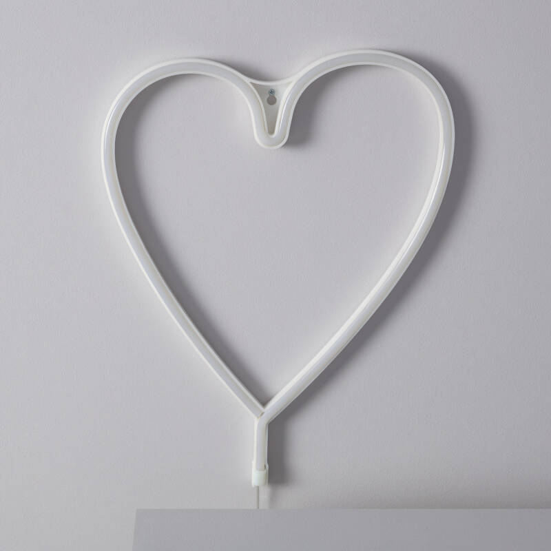 Neón LED Heart con Batería