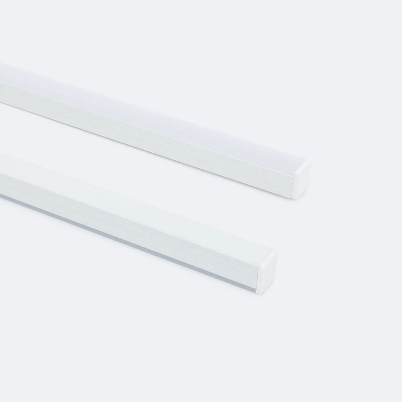 Perfil Aluminio Superficie 2m para Tira LED hasta 8 mm