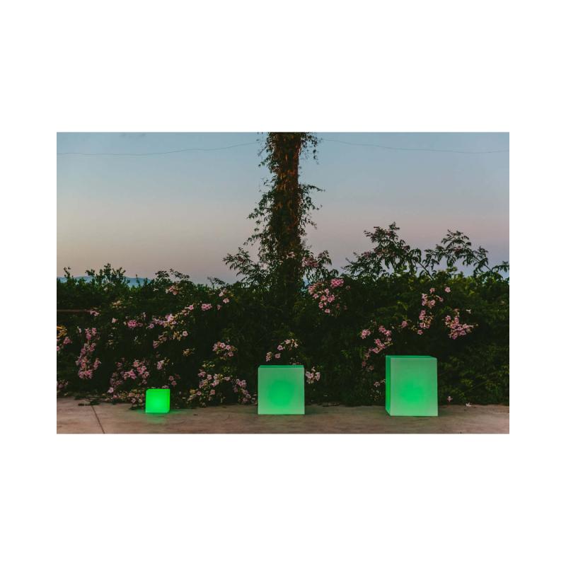 Cubo LED RGBW Cuby 53 Solar + Baterry Smarttech