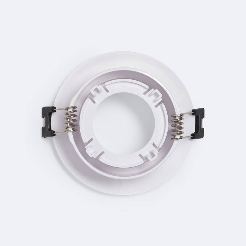 Aro Downlight Cónico Bajo UGR para Bombilla LED GU10 / GU5.3 Corte Ø 70 mm