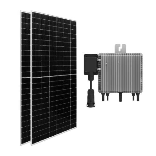 Kit Solar Balcón 1200W con Microinversor Deye SUN-M100G4 1000W