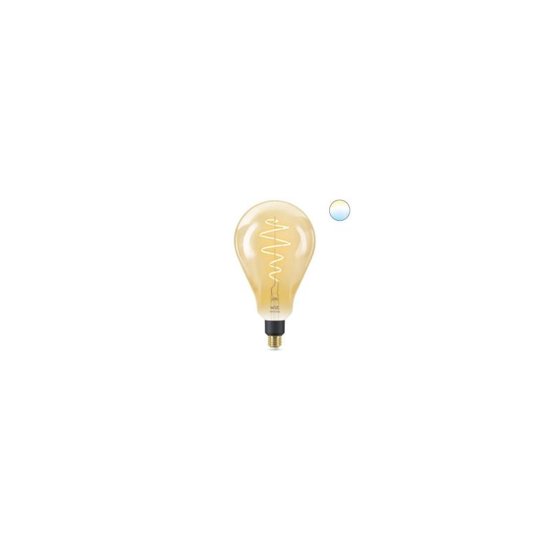 Bombilla Filamento LED E27 6.5W 390 lm PS160 WiFi + Bluetooth Regulable CCT Seleccionable WIZ