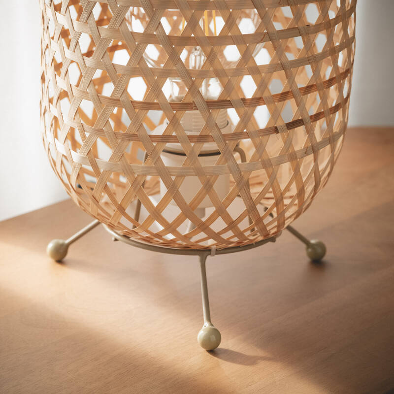 Lámpara de Mesa Bambú Chia