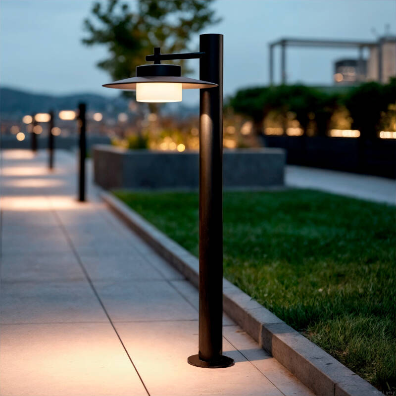 Baliza de Pie LED Exterior 6W Aluminio 75cm Kaepp