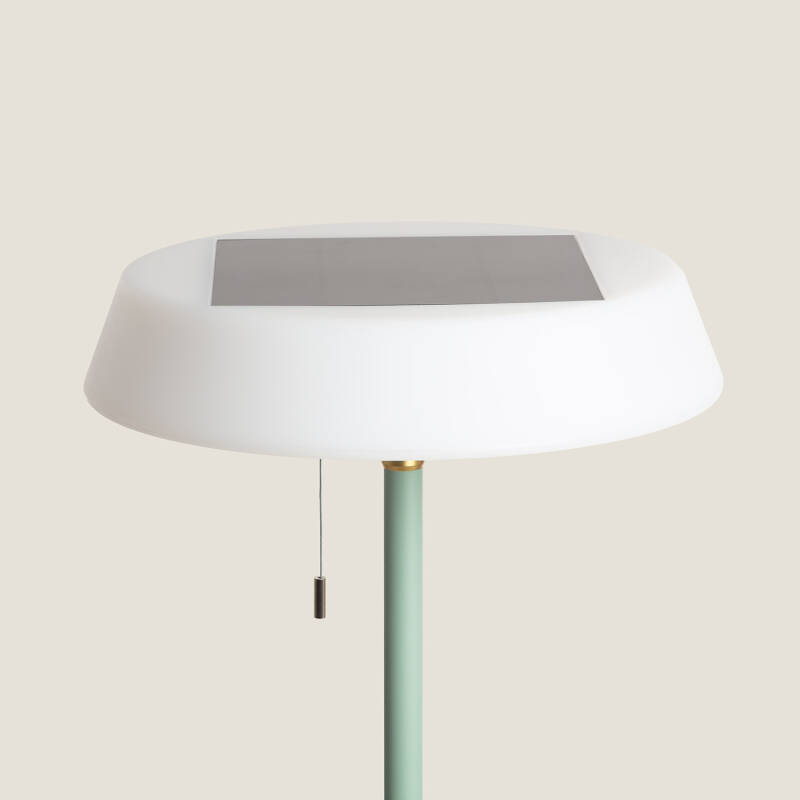 Lámpara de Pie Solar Exterior LED 2.6W Aldana