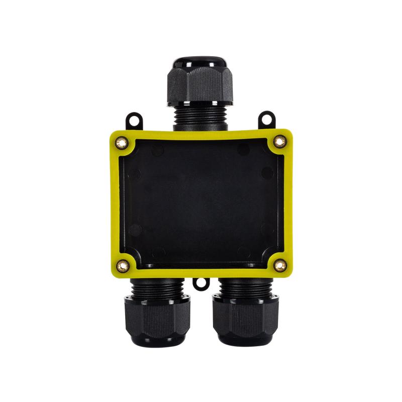 Caja Estanca de Empalmes en I 130x83x45 mm 3 Conos IP68