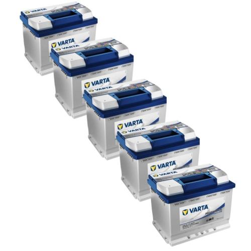 Pack 5 unidades de la Batería AGM 70AH 12V Varta