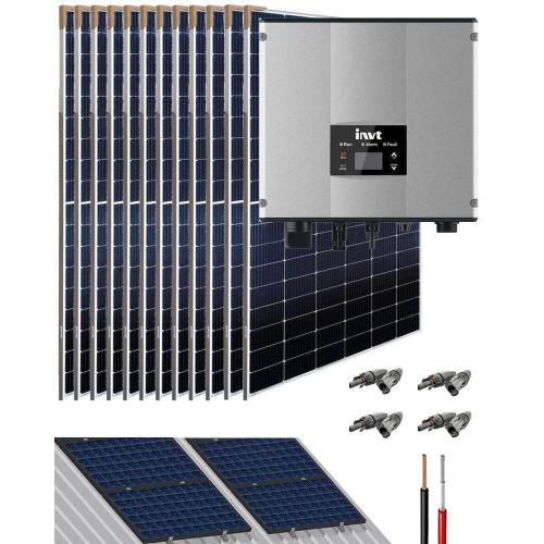 Kit Bomba de Agua Solar con Placas Solares para 5.5cv