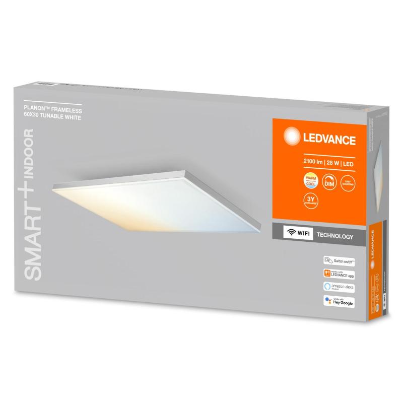 Plafón LED 28W CCT Seleccionable 600x300 mm Smart+ WiFi LEDVANCE 4058075484412