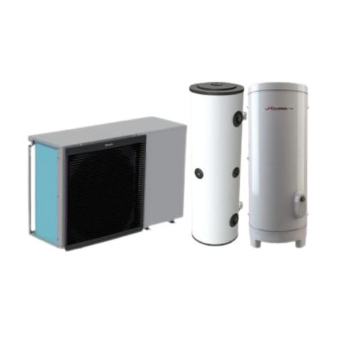 Kit Aerotermia ACS 500 litros Daikin Altherma 3 16kW para 200m2