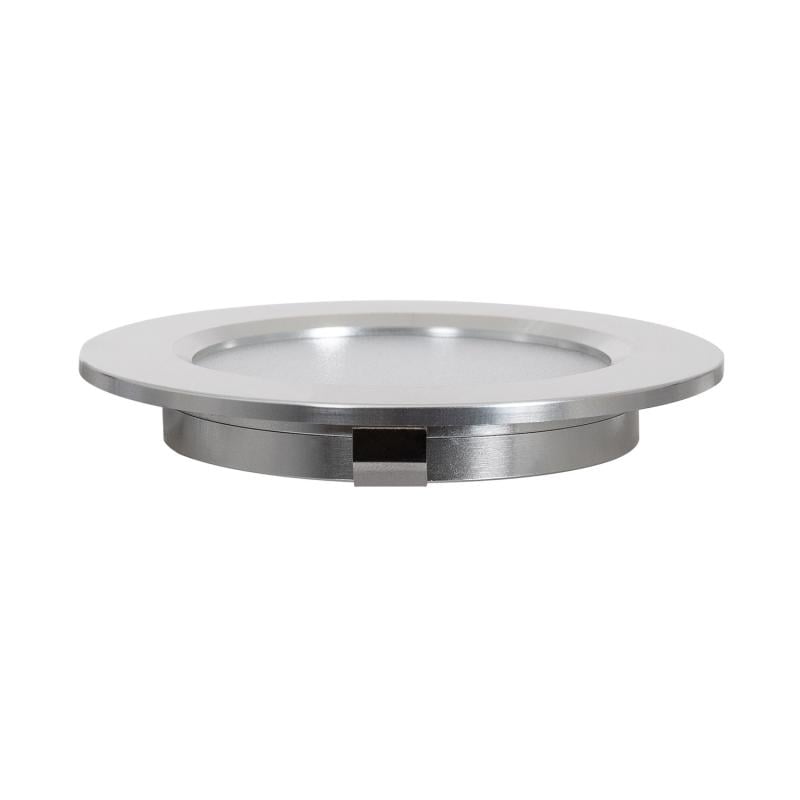 Downlight LED 3W 12V DC Circular Mueble Corte Ø 63 mm