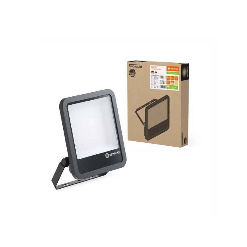 Foco Proyector LED 100W 140 lm/W Performance IP66 LEDVANCE Blanco Frío 6500K Negro