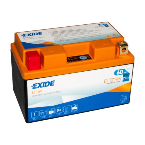 Batería Litio Moto Exide 12V 5Ah 290A ELTZ14S