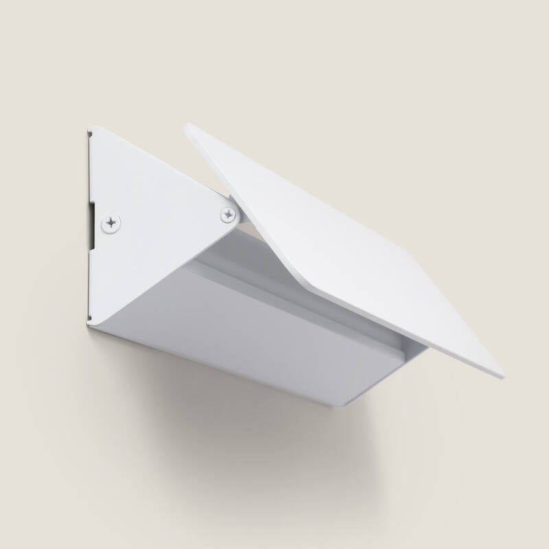 Aplique de Pared LED 10W de Aluminio Temis Blanco