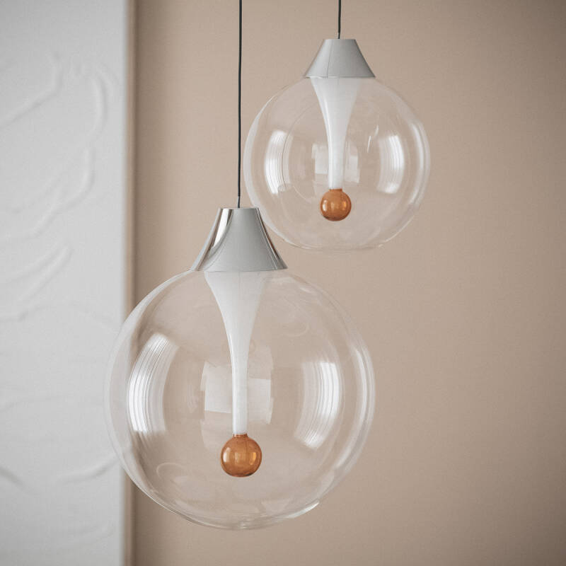 Lámpara Colgante LED Cristal Liborina