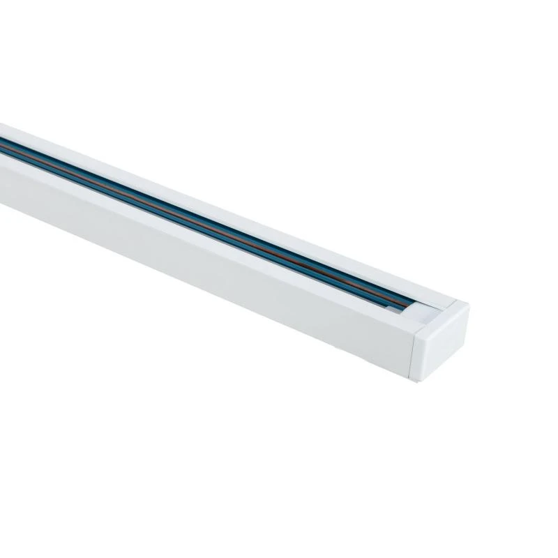 Carril Monofásico Aluminio para Focos LED 2 Metros