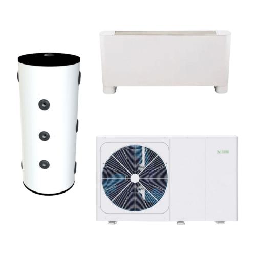 Kit Fancoil Aerotermia Suelo 12kW Aquaris con depósito 100L para 150m2