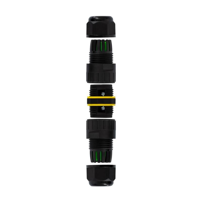 Conector de Cable Estanco 3 Contactos 0.5-2.5mm² IP68