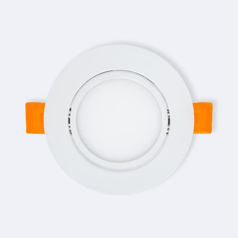 Downlight LED 6W Circular Direccionable Corte Ø 70 mm IP44