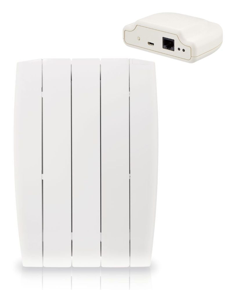 Radiador Eléctrico Inteligente con Wifi 500W 3 Elementos HJM Indals