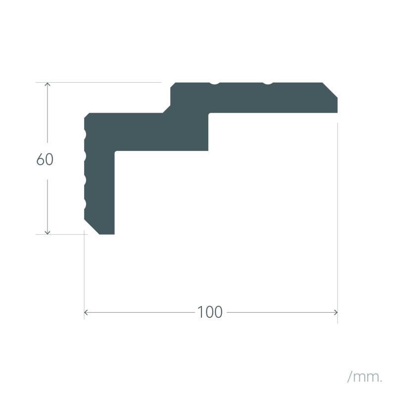Moldura para Tira LED 2m Scala M