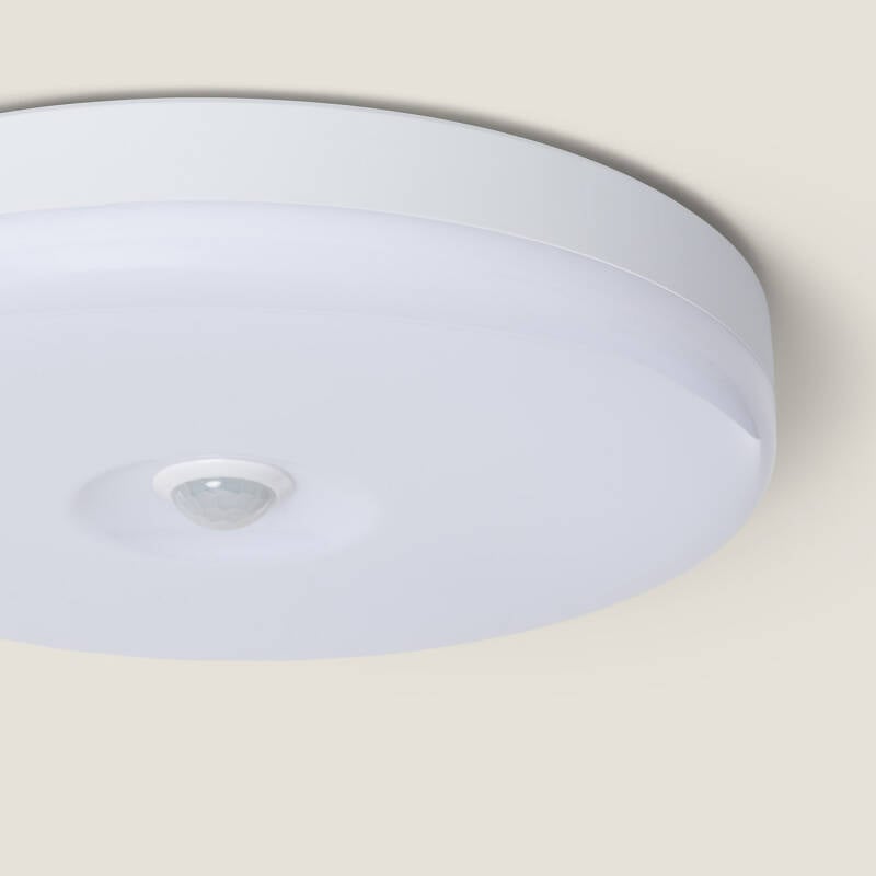 Plafón LED 12W Circular Ø216 mm con Sensor de Movimiento PIR