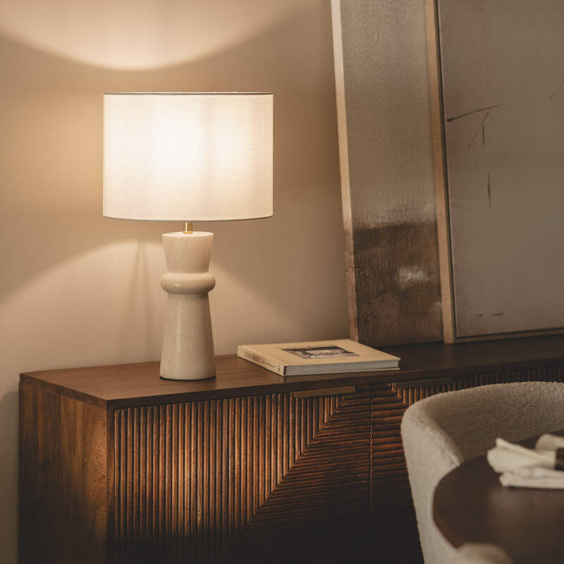 Lámpara de Mesa Travertino Bittor